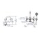 Alfi Brand Brushed Nickel Deck Mount Tub Filler W/ Hand Held Showerhead AB2503-BN - alternate 3
